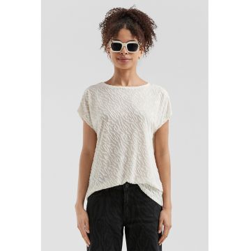 Tricou lejer semi-transparent