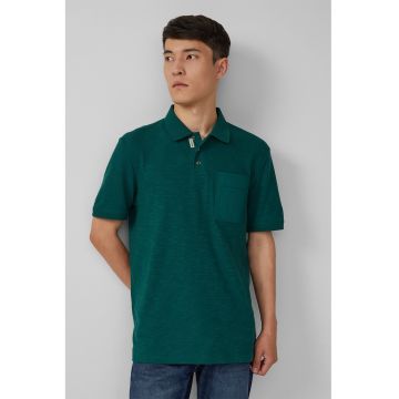 Tricou polo cu buzunar pe piept