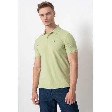 Tricou polo de bumbac pique
