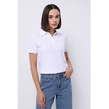 Tricou polo de bumbac