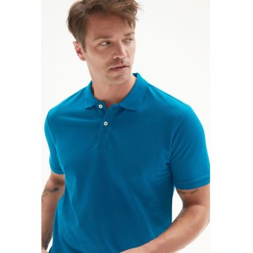 Tricou polo din bumbac pique