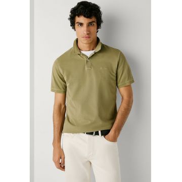 Tricou polo din bumbac pique