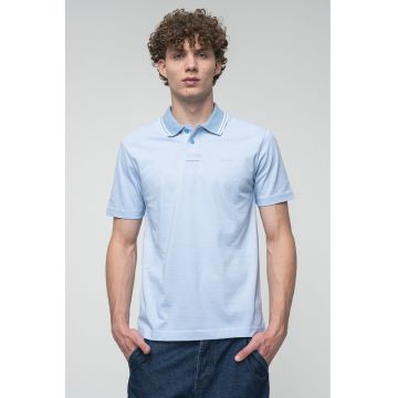 Tricou polo relaxed-fit