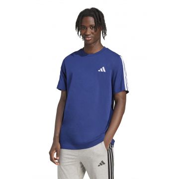 Tricou regular fit cu decolteu la baza gatului