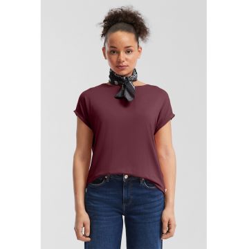 Tricou uni din amestec de lyocell