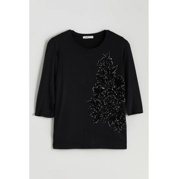 Bluza cu model floral