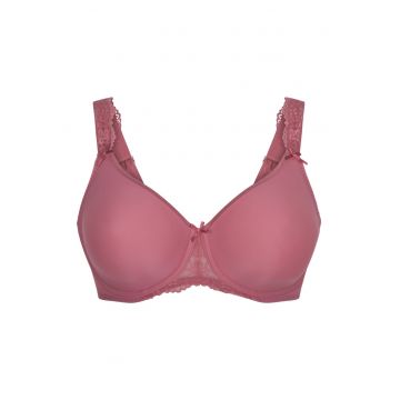 Sutien cu burete - sustinere metalica si insertii de dantela Daily