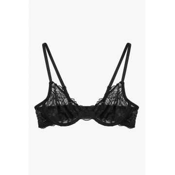 Sutien de dantela cu bretele ajustabile
