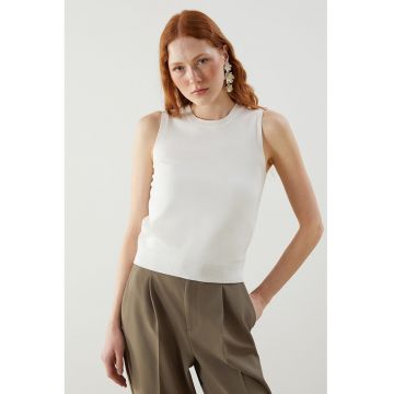 Top slim fit tricotat fin