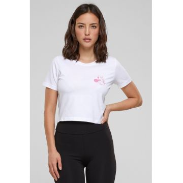 Tricou crop cu Minnie Mouse