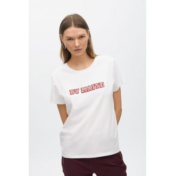Tricou cu detaliu text
