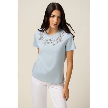 Tricou cu strasuri