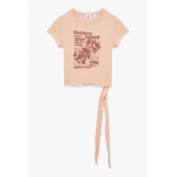 Tricou de bumbac cu imprimeu
