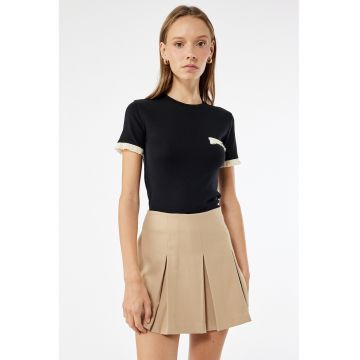Tricou din amestec de bumbac si modal Tricou din amestec de bumbac si modal