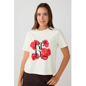 Tricou din bumbac cu imprimeu