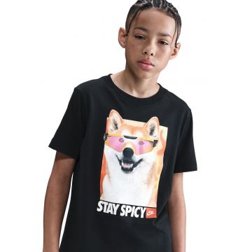 Tricou din bumbac cu imprimeu grafic
