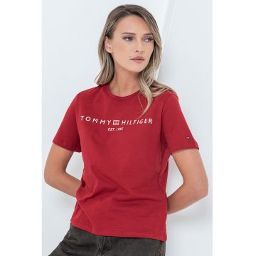 Tricou din bumbac cu imprimeu logo