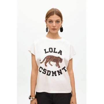 Tricou lejer cu imprimeu