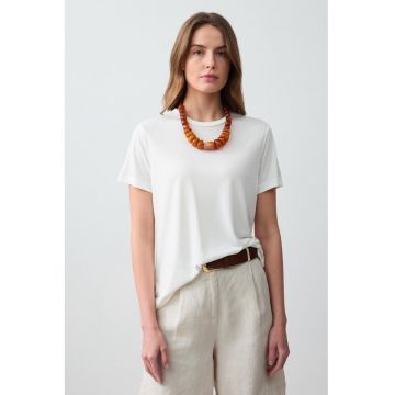 Tricou lejer din amestec de modal