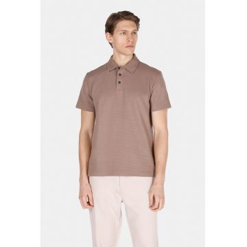 Tricou polo cu model uni