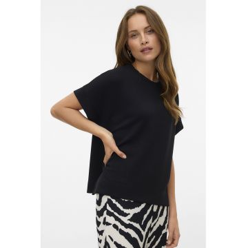 Tricou relaxed fit cu model uni