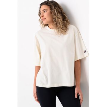 Tricou supradimensionat cu maneci cazute