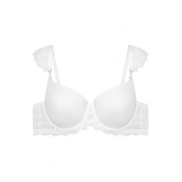 Sutien captusit dama Ofiel -  Textil - Alb