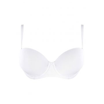 Sutien dama Raff -  Textil - Alb