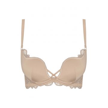 Sutien push-up Claudia  Sintetic - Bej