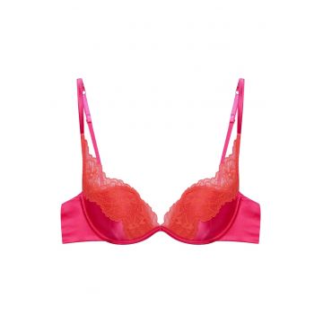 Sutien push-up -  Dantela - Model Ocnori - Roz