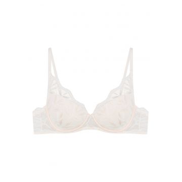 Sutien push-up -  Dantela - Model Odessa - Bej