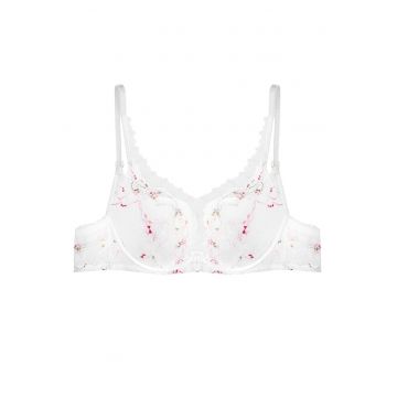 Sutien push-up Nettie  Alb crem