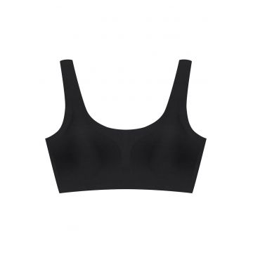 Sutien tip top fara cusaturi Bird  Negru