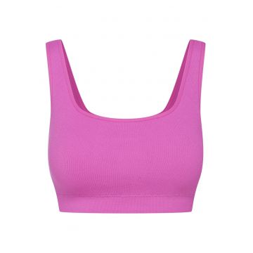 Sutien tipul top Larleen  Roz aprins