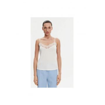 Top dama  M2BETINA - Modal/Poliester - Ecru
