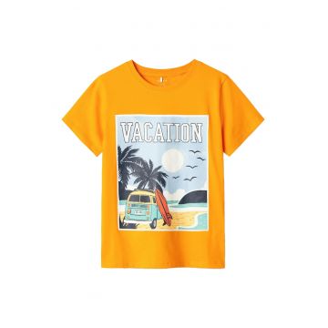 Tricou baieti  13239199 - Bumbac organic/Bumbac - Galben