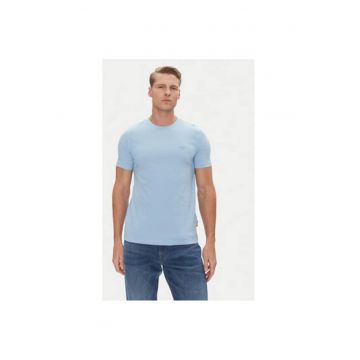 Tricou barbati  10011152 30045926 - Bumbac - Albastru deschis