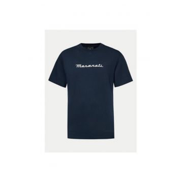 Tricou barbati -  99759 - Bumbac - XS INTL - Bleumarin