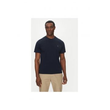 Tricou barbati  DT1194M-BESY20 - Bumbac organic - Bleumarin