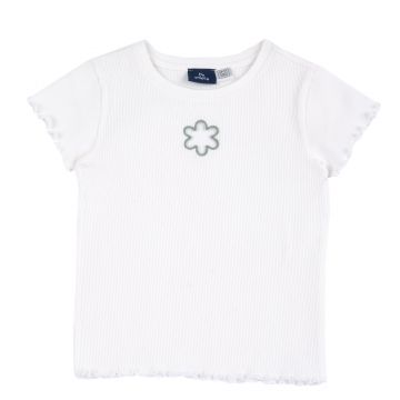 Tricou copii Chicco, alb, 11994-68MC Tricou copii Chicco, alb, 11994-68MC
