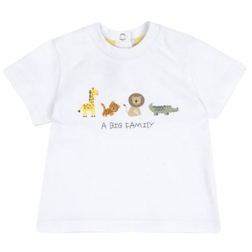 Tricou copii Chicco, crem, 16643-68MFCO