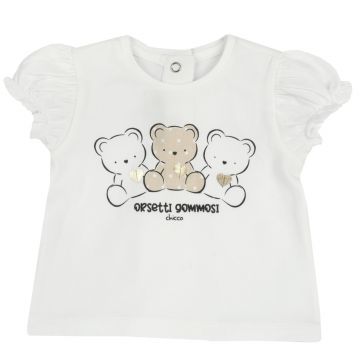 Tricou copii Chicco, crem, 16649-68MFCO