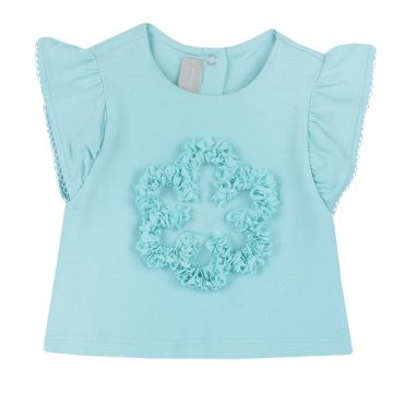 Tricou copii Chicco, turcoaz, 11907-68MFCO