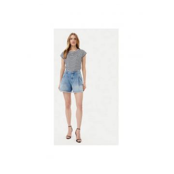 Tricou dama  10011744 30036536 - Bumbac/Elastan - Bleumarin