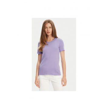 Tricou dama  3GA2E16A0 - Bumbac - Mov