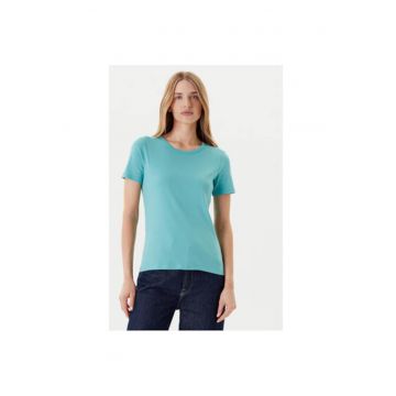Tricou dama  3GA2E16A0 - Bumbac - Verde