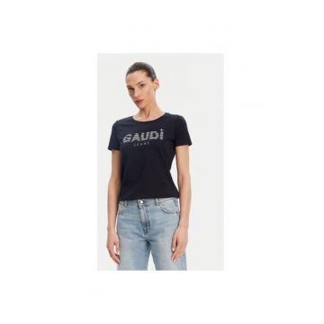 Tricou dama  511BD64021 - Bumbac - Bleumarin