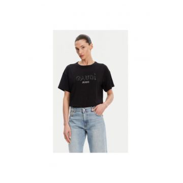 Tricou dama  511BD64030 - Bumbac - Negru
