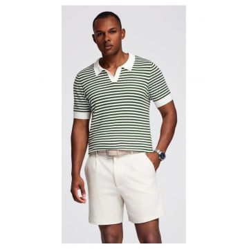 Tricou din viscoza cu dungi OM-POSS-0161