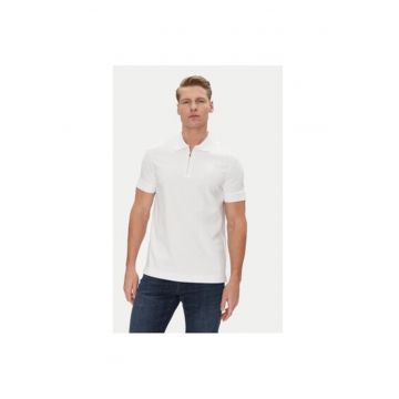 Tricou polo barbati  10018929 30044699 - Bumbac - Alb